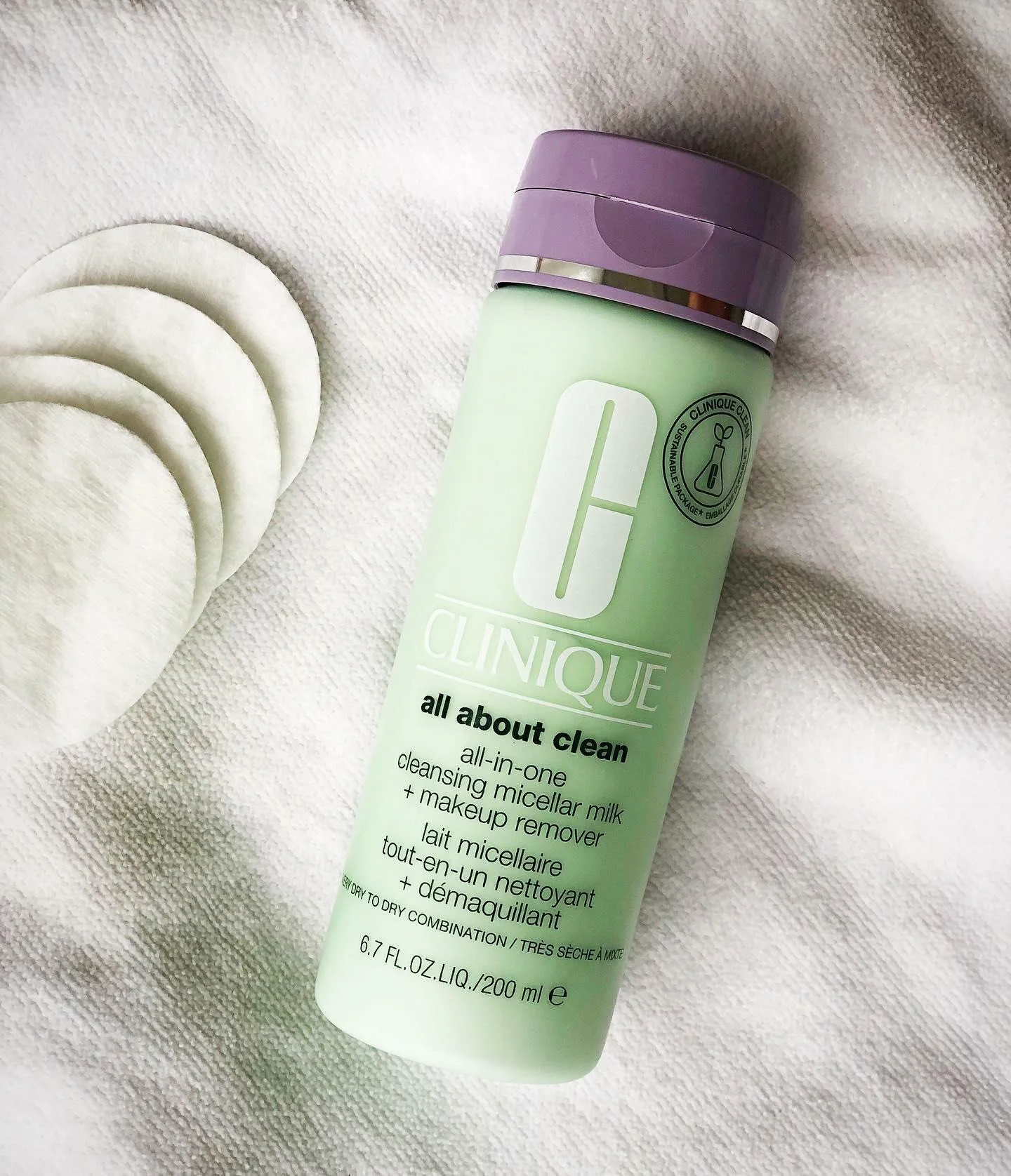 میسلار میلک کلینیک مخصوص پوست خشک و مختلط  مدل ALL ABOUT CLEAN