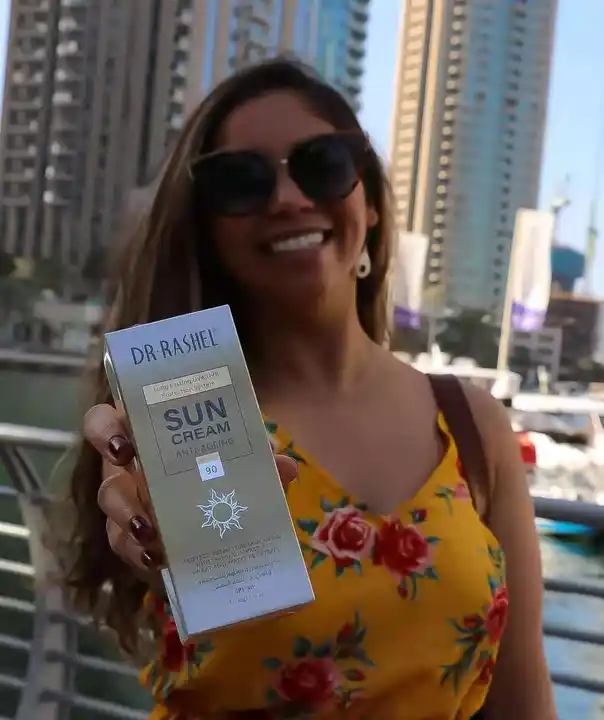 کرم ضد آفتاب ضدپیری spf+++90 دکتر راشل حجم ۶۰ گرم