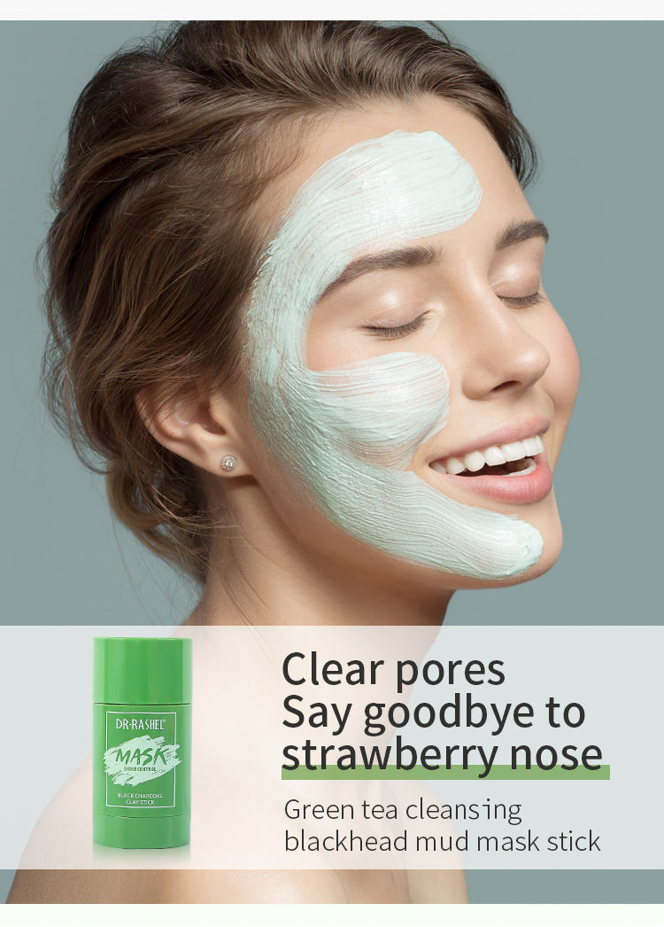 ماسک خاک رس استیکی چای سبز دکتر راشل حجم 42 گرم
