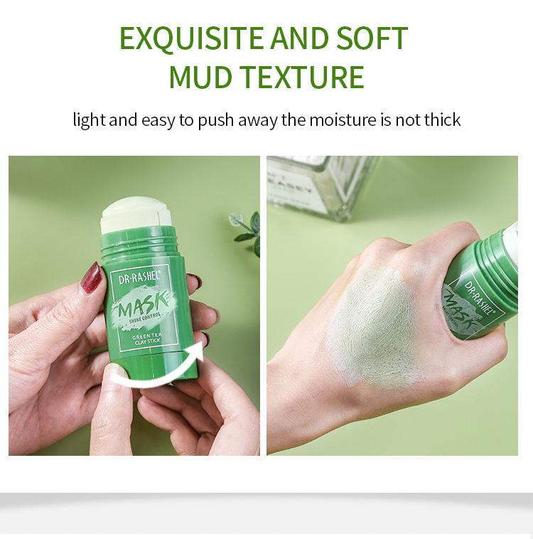 ماسک خاک رس استیکی چای سبز دکتر راشل حجم 42 گرم