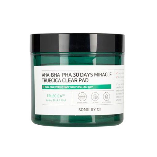 پد پاک کننده سام بای می  AHA-BHA-PHA 30 Days Miracle Truecica Clear Pad 125ml