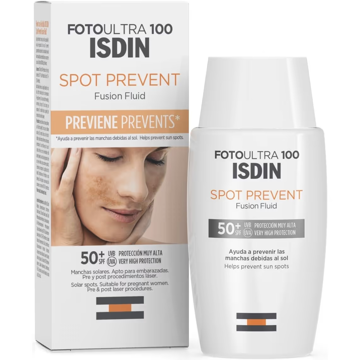 ضدآفتاب و ضد لک ایزدین Isdin Spot Prevent SPF50 حجم 50 میلی لیتر