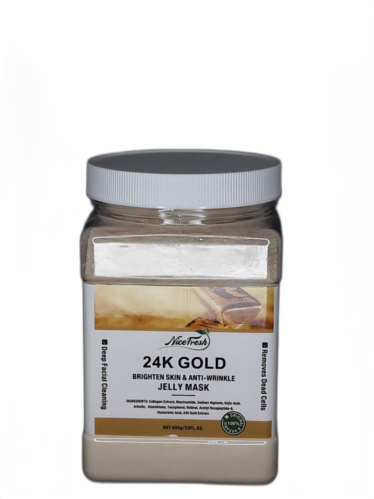 ماسک هیدروژلی 650 گرمی طلا نایس فرش