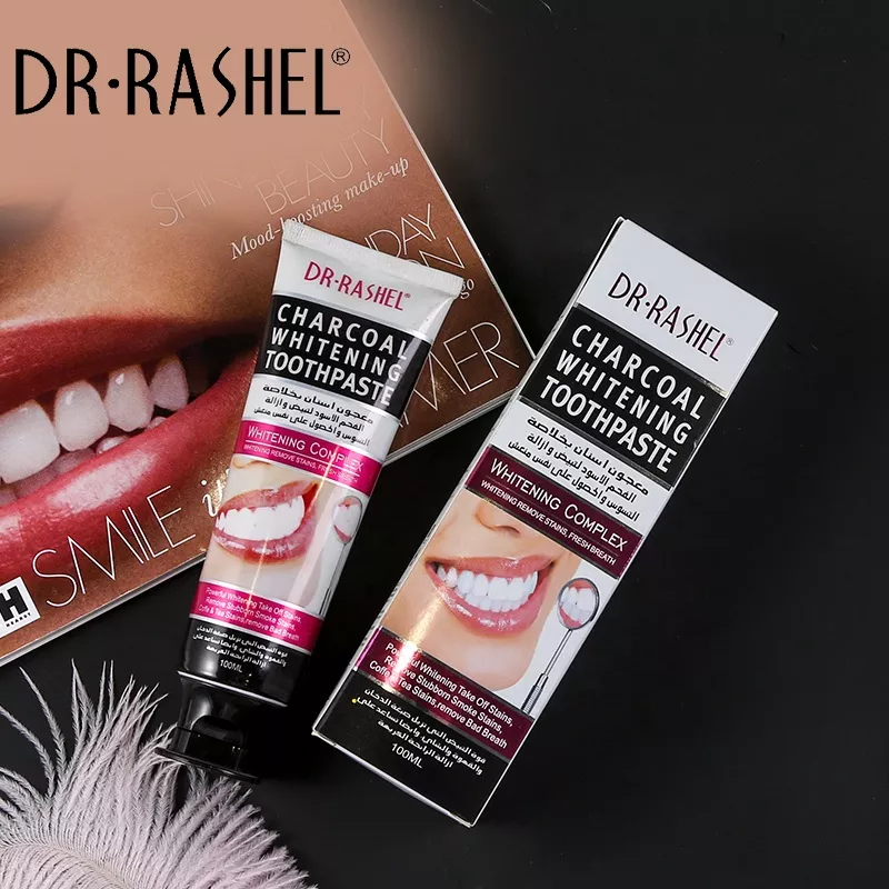 خمیر دندان زغالی دکتر راشل