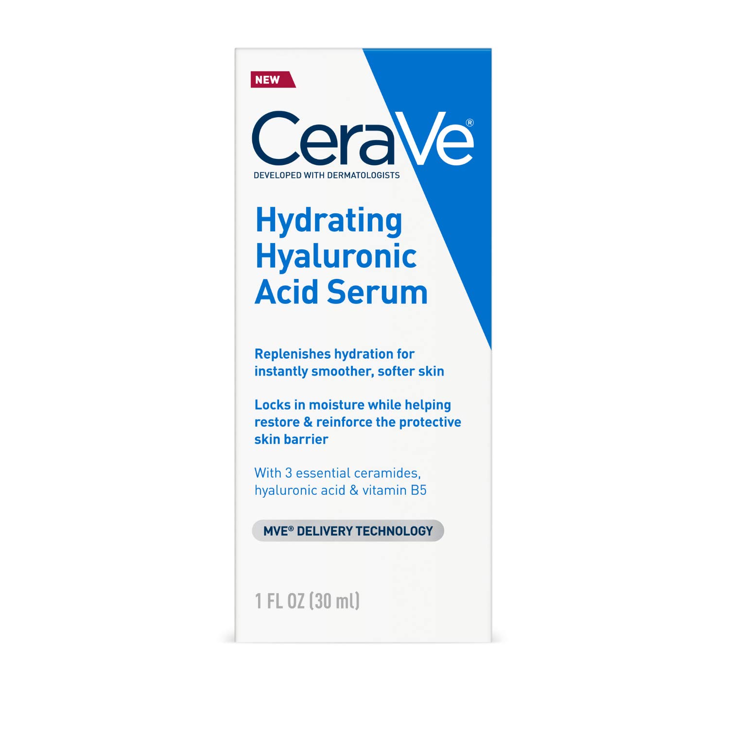سرم آبرسان هیالورونیک اسید سراوی CeraVe حجم 30 میل