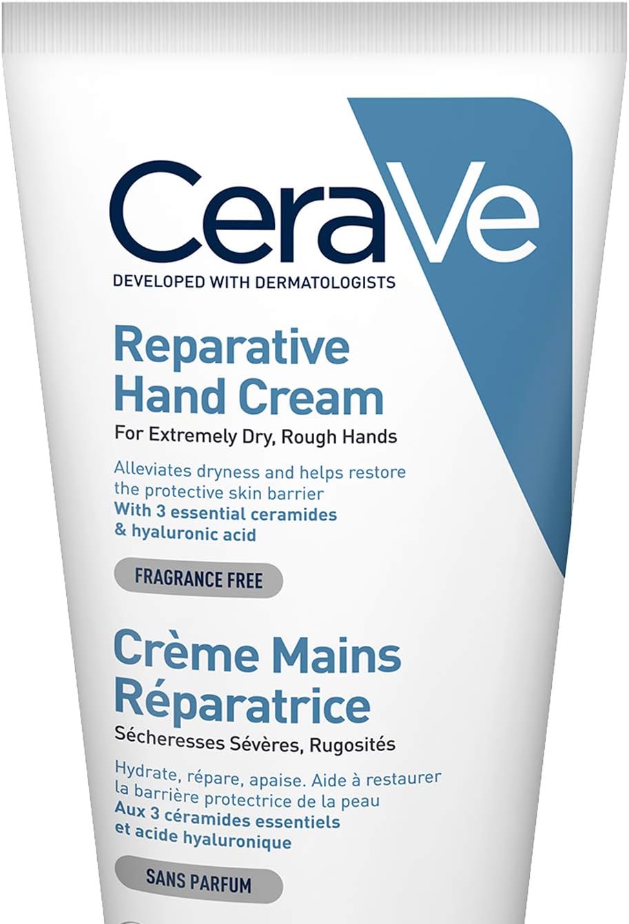 کرم دست مرطوب کننده ترمیم کننده سراوی CeraVe مدل reparative حجم 50 میل