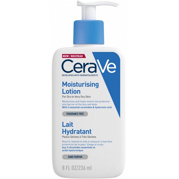 لوسیون کرم مرطوب کننده صورت و بدن سراوی Cerave حجم 236