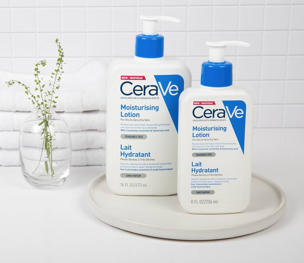 لوسیون کرم مرطوب کننده صورت و بدن سراوی Cerave حجم 236