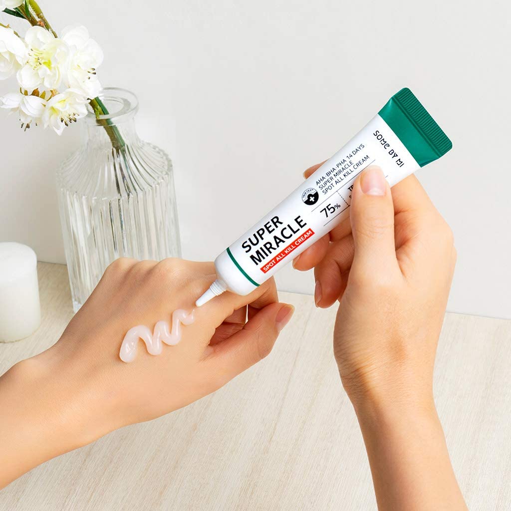 کرم درمان جوش و جای جوش ۱۴ روزه سوپر میراکل سام بای می