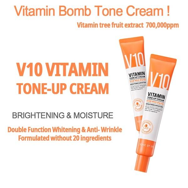 کرم V10 سام بای  می روشن کننده، ضد چروک، مرطوب کننده و ترمیم کننده