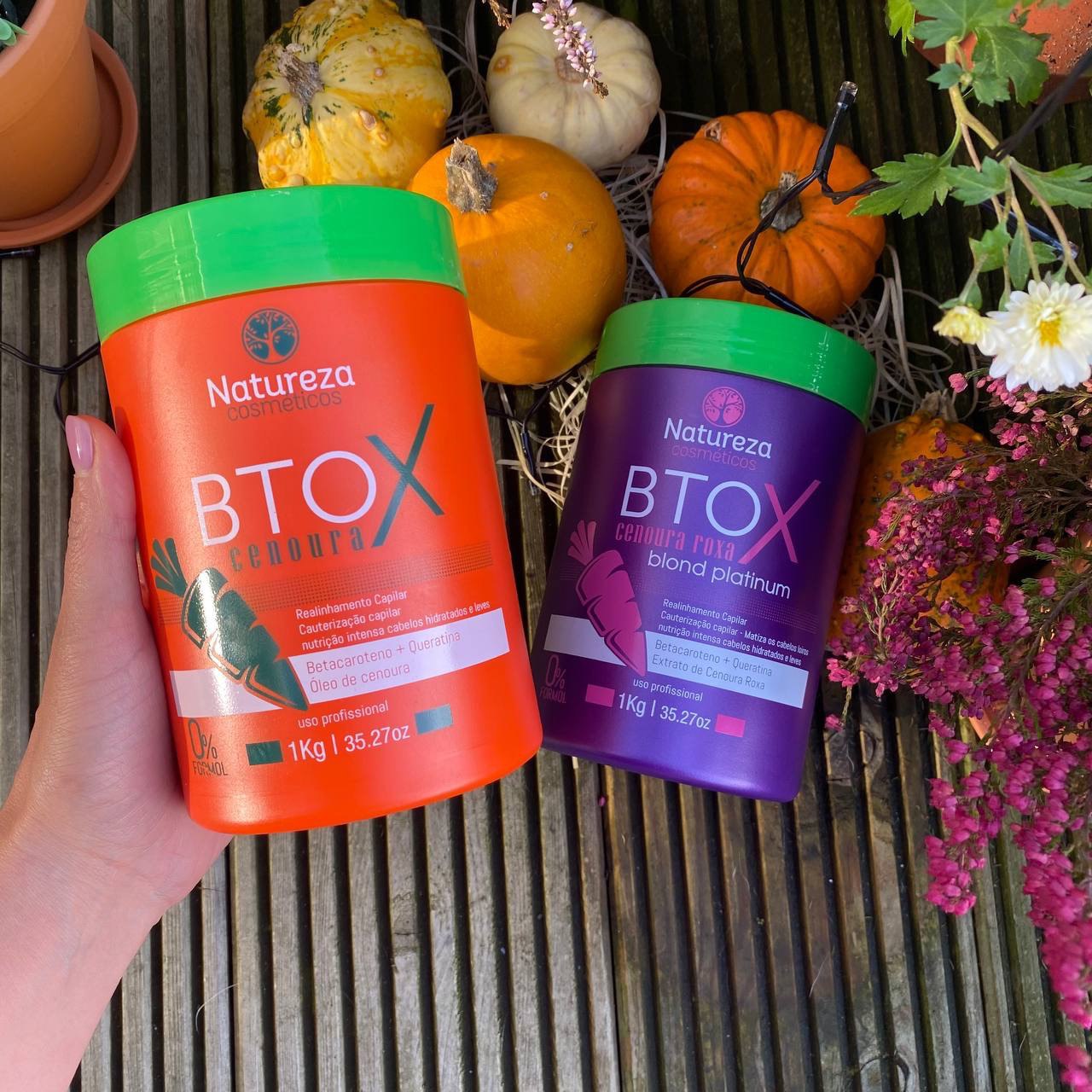 بوتاکس مو هویج ناتوریزا Natureza botox