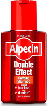 شامپو ضدریزش و ضدشوره کافئین آلپسین Alpecin Doppel Effekt حجم 200 میلی لیتر