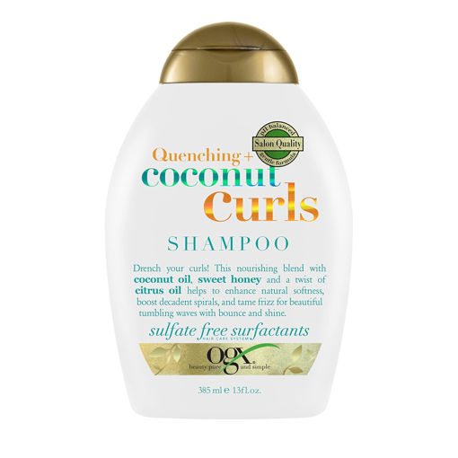 شامپو نارگیل مراقبت از موهای فر او جی ایکس Ogx Coconut Curls