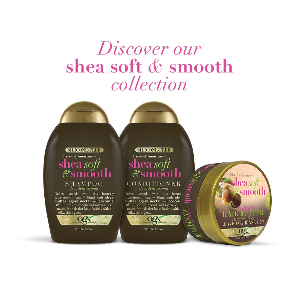 کره موی صاف کننده شی باتر او جی ایکس Ogx Shea Soft Smooth