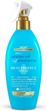 اسپری محافظت حرارتی موی روغن آرگان مراکشی او جی ایکس Ogx Heat Protect