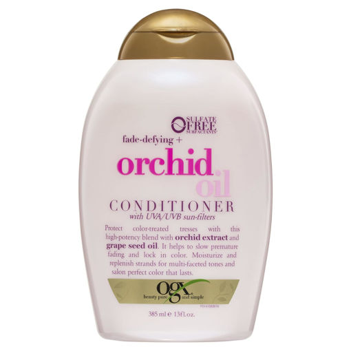 نرم کننده موهای رنگ شده گل ارکیده او جی ایکس Ogx Orchid Oil