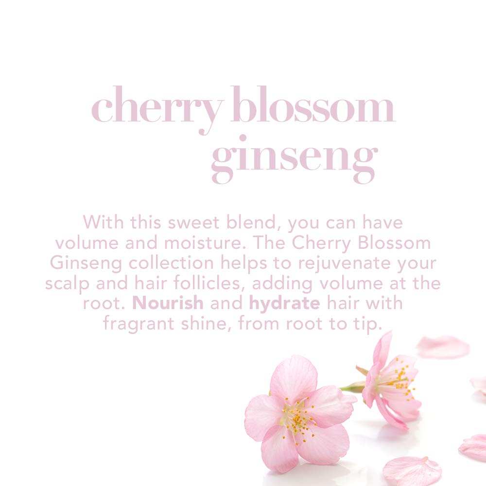 شامپو جوان کننده موی شکوفه گیلاس و جینسینگ او جی ایکس Ogx Rejuvenating