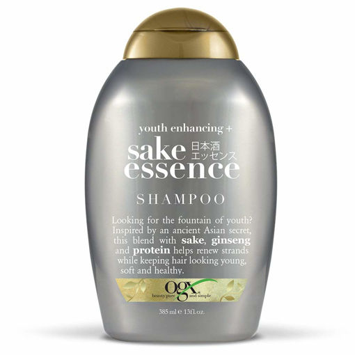 شامپو جوان کننده موی او جی ایکس ساکی اسنس Ogx Sake Essence