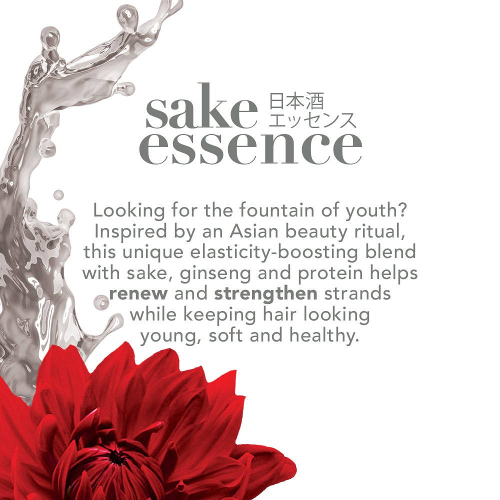 شامپو جوان کننده موی او جی ایکس ساکی اسنس Ogx Sake Essence