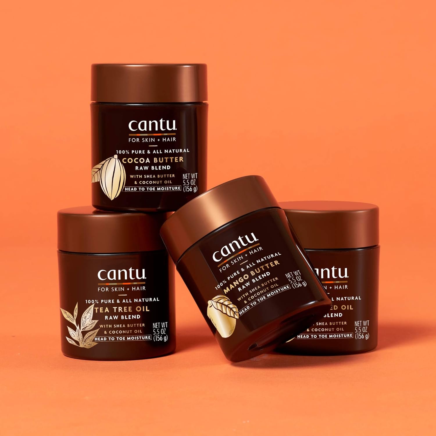 کره انبه مغذی پوست و موی کانتو Cantu Mango Butter Raw