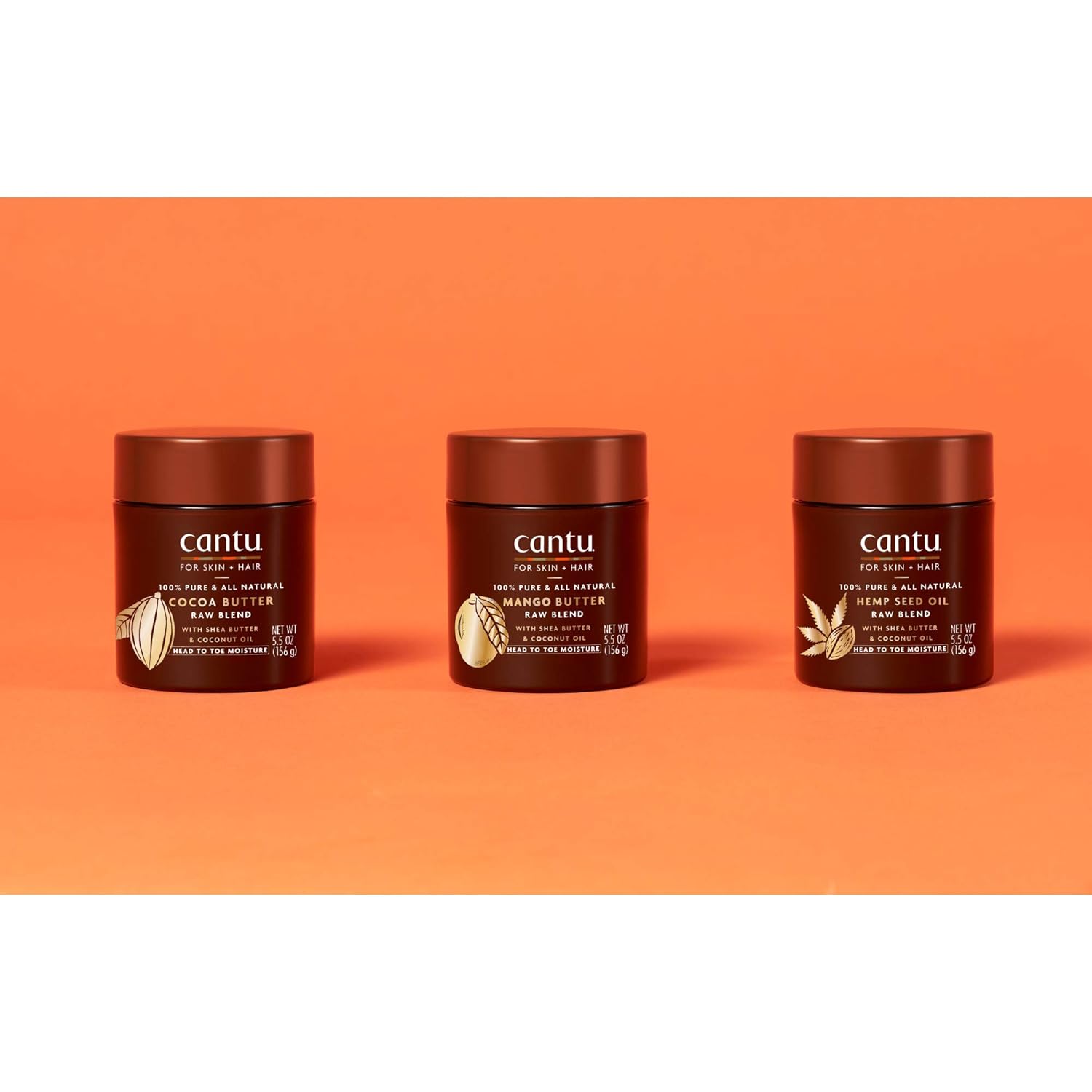 کره انبه مغذی پوست و موی کانتو Cantu Mango Butter Raw