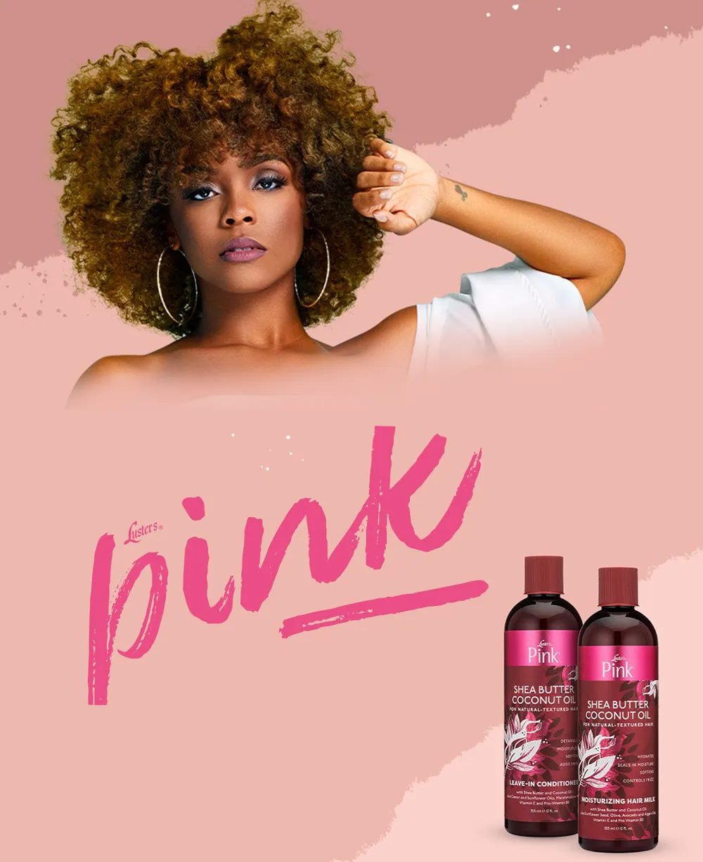 شامپو موی فر شی باتر لاستر پینک Luster’s Pink