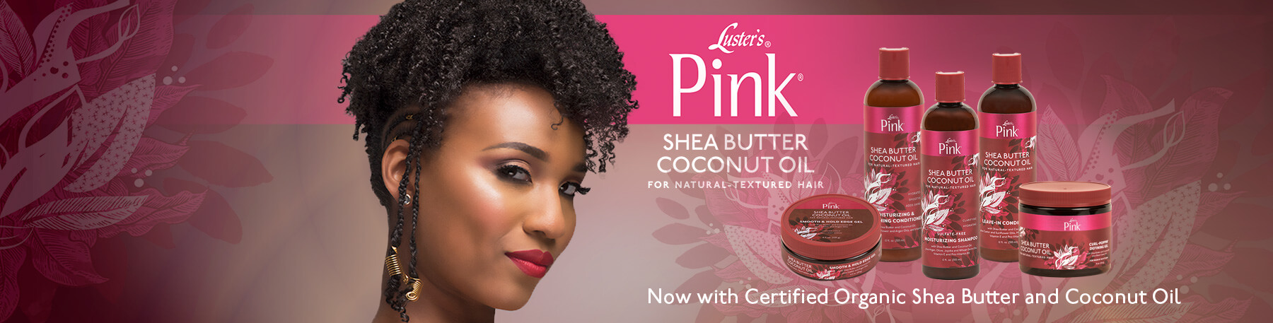 شامپو موی فر شی باتر لاستر پینک Luster’s Pink