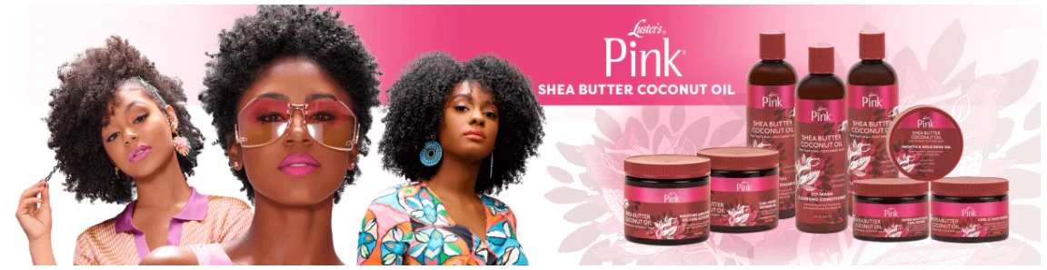 شامپو موی فر شی باتر لاستر پینک Luster’s Pink