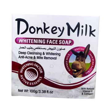 صابون سفید کننده شیرالاغ ووکالی Wokally Donkey milk Soap 