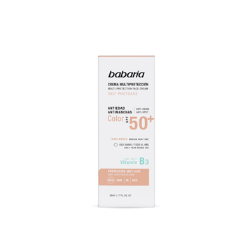 کرم ضد آفتاب چندکاره رنگی باباریا