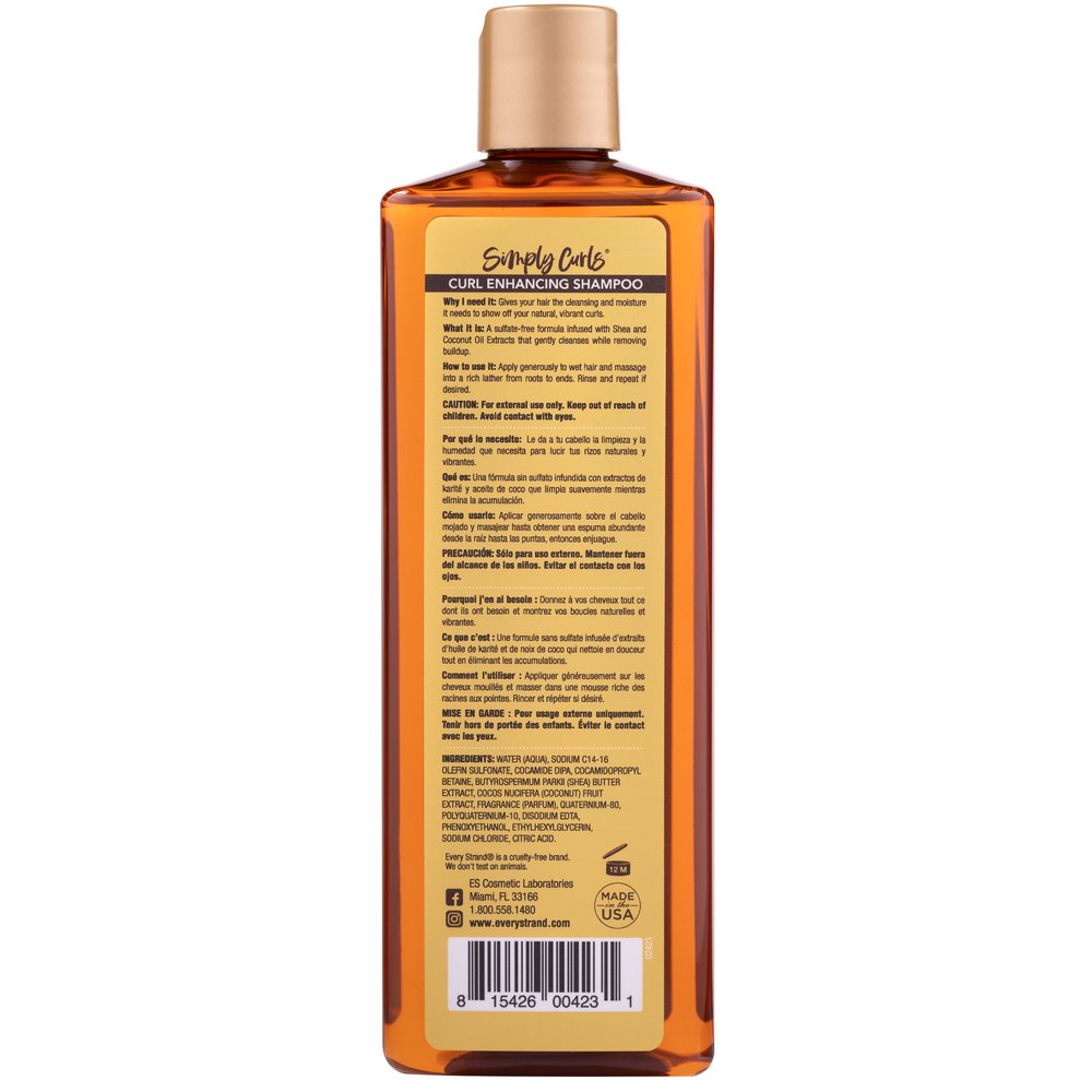  شامپو تقویت کننده اوری استرند مخصوص موهای فر