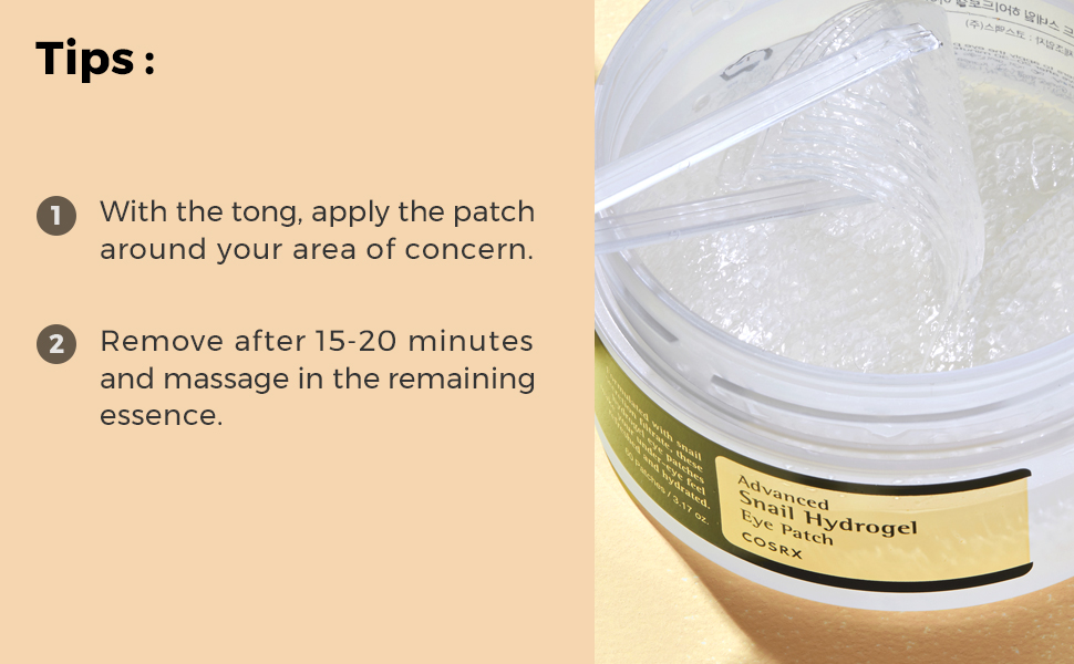 پچ دور چشم حلزون کوزارکس COSRX