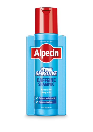 شامپو ضدریزش و آبرسان هیبرید کافئین آلپسین