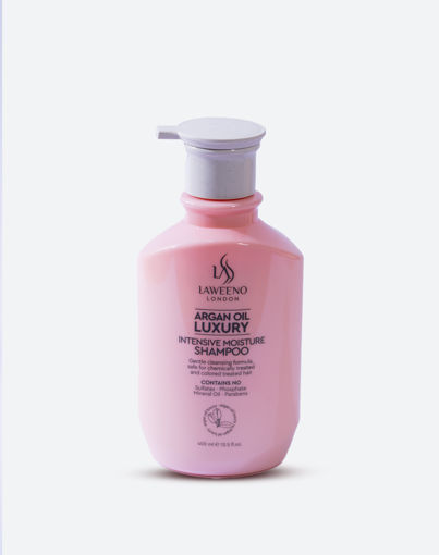 شامپو لاوینو حاوی روغن آرگان Argan oil luxury Intensive Moisture Shampoo 400ml