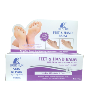 کرم رفع ترک دست و پا روشون