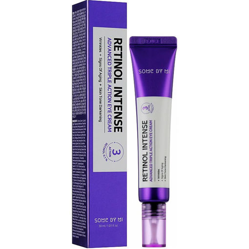 کرم دور چشم سه کاره رتینول سام بای می SOME BY MI Retinol Intense Advanced Triple Action Eye Cream