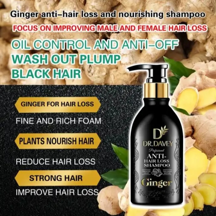  شامپو ضد ریزش زنجبیل دکتر دیوی