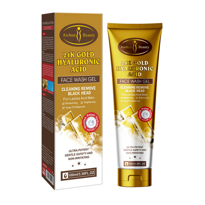 ژل شستشوی آیجون بیوتی حاوی طلا وهیالورونیک اسید