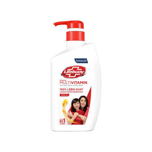 شامپو بدن مولتی ویتامینز Total 10 لایف بوی LifeBuoy Multivitamins Body Wash حجم 500 میلی لیتر