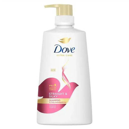 شامپو صاف و ابریشمی کننده مو داو Dove Straight & Silky Shampoo
