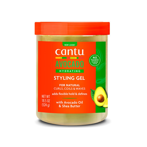 ژل آووکادو کانتو مخصوص موهای فر Cantu Avocado Hydrating Gel