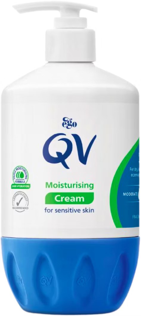 کرم مرطوب کننده پوست حساس کیووی