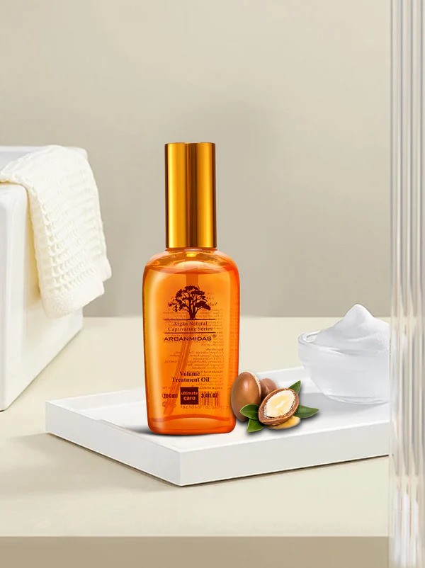 روغن حجم دهنده مو آرگان میداس