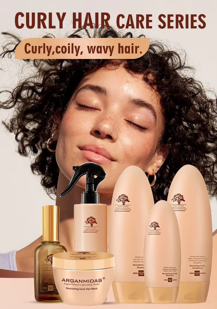 شامپو موی فر آرگان میداس 