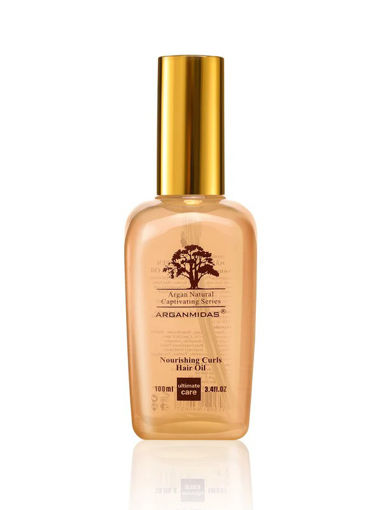 روغن آرگان میداس مخصوص موهای فر NOURISHING CURLS HAIR OIL