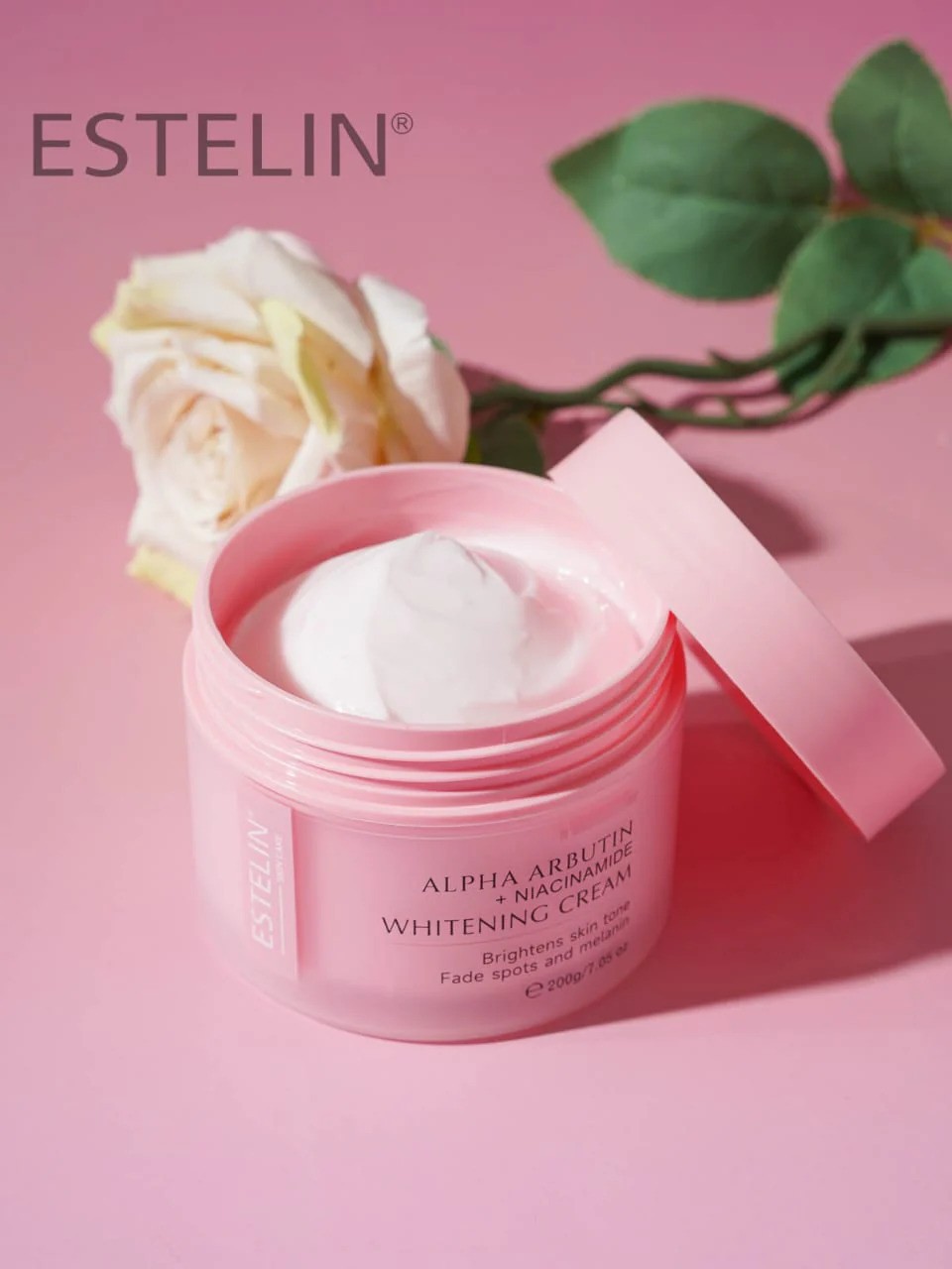 کرم روشن کننده آلفا آربوتین و نیاسینامید استلین