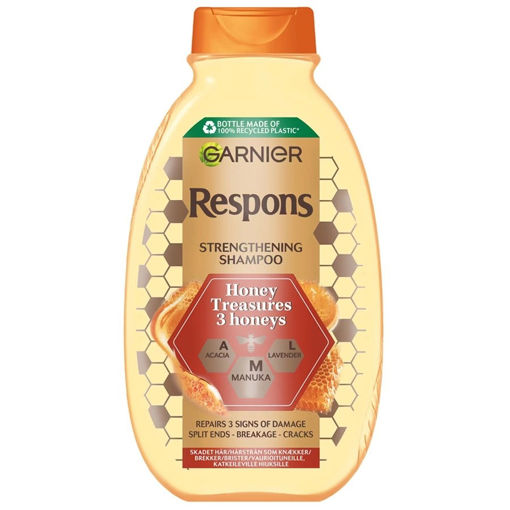 شامپو ترمیم کننده عصاره عسل گارنیر  Garnier Honey Treasures Repairing Shampoo