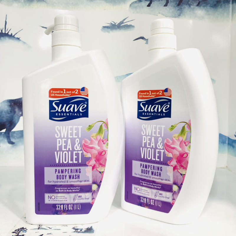 Suave Essential Sweet Pea and Violet Pampering Body Wash