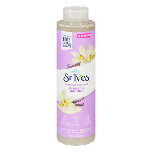 شامپو بدن وانیل و جو دوسر سینت ایوز St. Ives vanilla & oat Body Wash