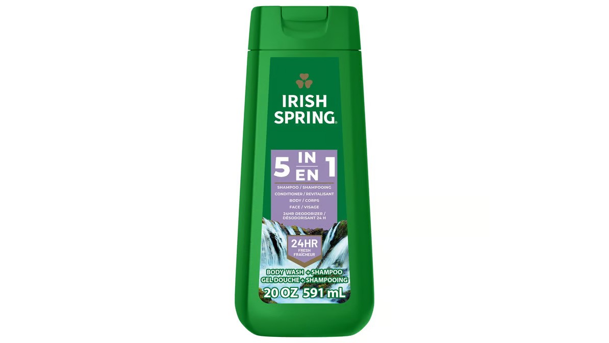 شامپو بدن پنج کاره ایریش اسپرینگ 